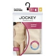 Jockey Essentials Women's Slimming Brief Bodysuit, Seamfree Shapewear, All Over Smoothing, Sizes