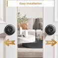 thumbnail image 5 of Fingerprint Door Lock with App Control and Keys, Smart Door Knob for Bedroom, Black, 5 of 7
