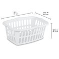 thumbnail image 2 of Sterilite Panier à Linge 53L - White, 2 of 7