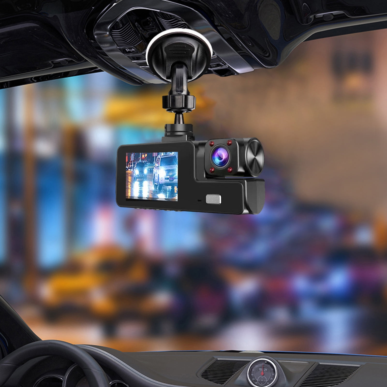 Dash Cam Front And Rear,1080P FHD DVR Car Driving Recorder.0Inch Screen ...