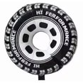 thumbnail image 1 of Globo de película de aluminio con diseño de neumático redondo de 18 pulgadas, serie de neumáticos a rayas a cuadros negros, decoración de globos para cumpleaños, 1 of 5