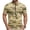 Khaki, variant on Mens Cycling Jersey Cycling Shirt Short Sleeve Bike Riding Shirt, Multi-Pattern Camo Printed Top, Rear Storage Pockets with Zipper, Breathable Quick Dry Bicycle Sportswear Tee