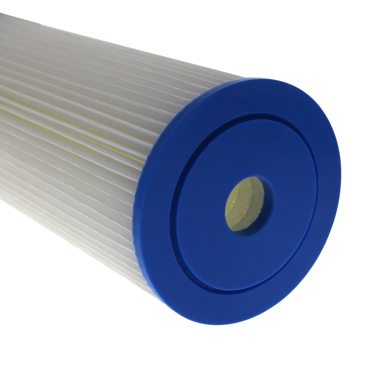 Tier1 1 Micron 20 Inch x 4.5 Inch | Pleated Cellulose Whole House Sediment Water Filter Replacement Cartridge | Compatible with Pentek ECP1-20BB, 255493-43, 4PAY4, Home Water Filter