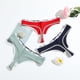 thumbnail image 3 of TrowBridge-Conjunto de Bragas para mujer, tangas sexys, lencería a rayas con letras, ropa interior suave y acogedora, ropa interior deportiva, 10 unidades, 3 of 4