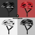 thumbnail image 2 of ROCKBROS Cycling Helmet Bike Helmet With Taillight( 57-62cm Universial adjustment, 24 Vents, USB, Waterproof), 2 of 7