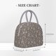 thumbnail image 2 of Disketp Retro Bunny Bolsa Térmica para Almuerzo, Lonchera con Abertura Amplia y Gran Capacidad, Organizador Reutilizable para Mujeres, Hombres y Adultos, 2 of 6