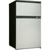 Danby DCR326BSL - Refrigerator/freezer - top-freezer - width: 18.7 in - depth: 19.5 in - height: 33.5 in - 3.1 cu. ft - black/stainless steel
