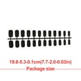 thumbnail image 3 of 1 Set Glue on Nails Operation Beauty Medium Length Files Stick Full Cover Wraps Art Decals Artificial Beauty Tool Manicure Kit Decorations 1, 3 of 6