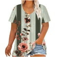 thumbnail image 1 of XMMSWDLA Blouses à Cordon Froncées pour Femmes Manches Longues Bouffantes devant Col en V Crop Top Blanc Hauts d'Été pour Femmes, 1 of 5