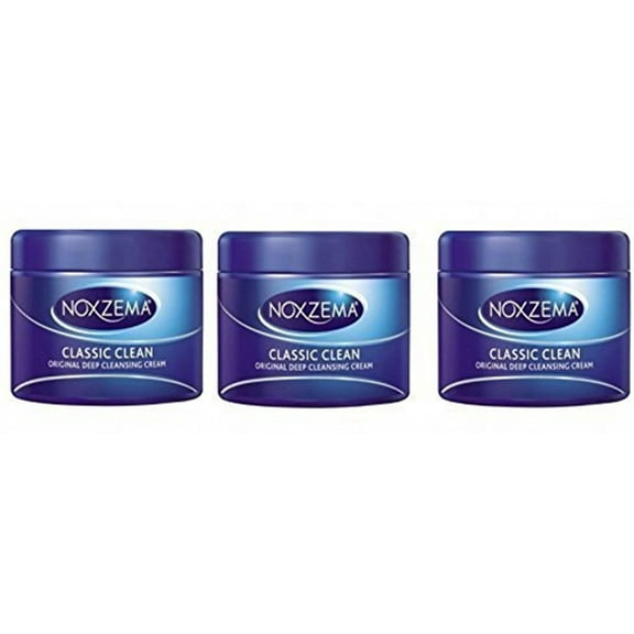 Noxzema Classic Clean The Original Deep Cleansing Cream Travel Size 2 Ounce (Pack Of 3)
