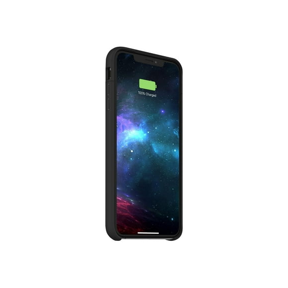 mophie Juice Pack access - Battery case for cell phone - polycarbonate - black - for Apple iPhone XS Max
