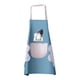 thumbnail image 1 of Delantal Bolsillo de PVC Delantal ajustable Impermeable a prueba de aceite Babero Accesorio de cocina, Tipo 1, Azul lago kenally HA003469-01, 1 of 6
