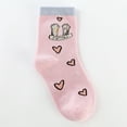 thumbnail image 4 of Odeerbi 5 PCS Cotton Crew Socks for Kids Boys Girls Breathable Cute Soft Socks Kids Children Print Warm Middle Tube Socks, 4 of 9