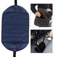 thumbnail image 6 of Travel Airplane Footrest Foot Leg Hammock Portable Flight Office Home Under Desk Foot Rest Navy Rawiri, 6 of 8