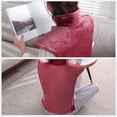 thumbnail image 4 of MaxKare Large Heating Pad with 5 Heat Settings & Auto Shut-off, for Full Body Stress Relief, 24"x33" - Red, 4 of 7