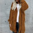 thumbnail image 1 of Women Thermal Wool Jacket Style Anti-fur Coat Commuter Clothes For Winter - Snngv, 1 of 4