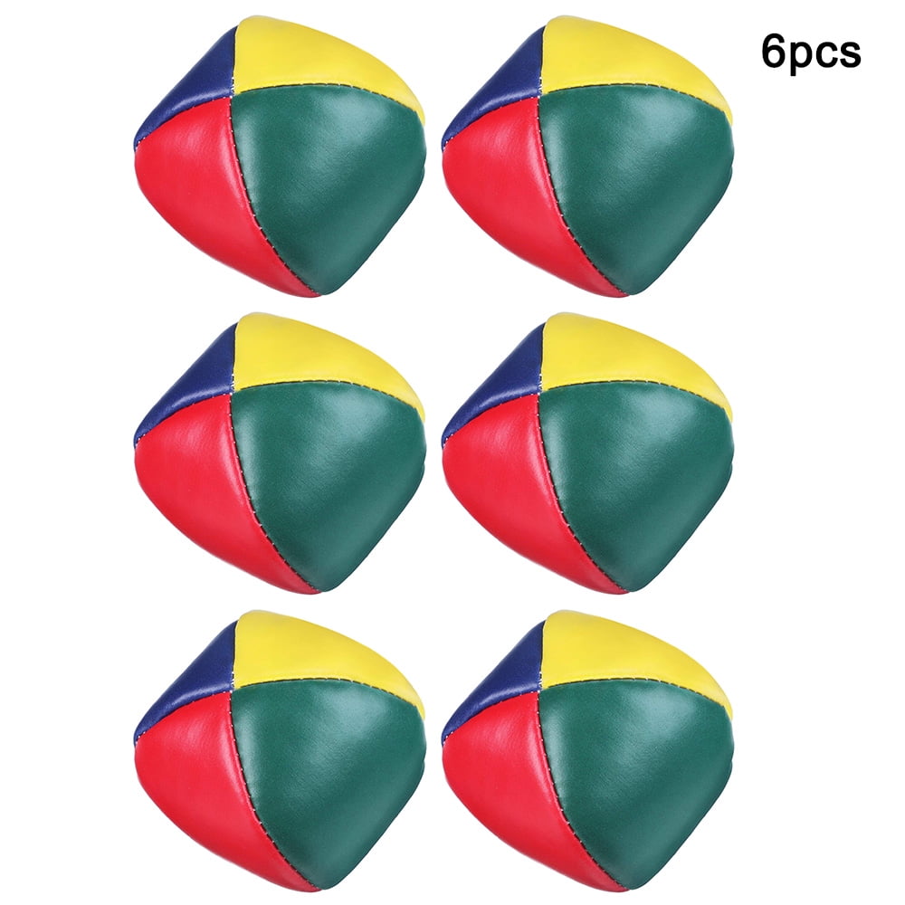 6Pcs Juggling Balls Set for Beginners Mini Juggling Balls Durable pu