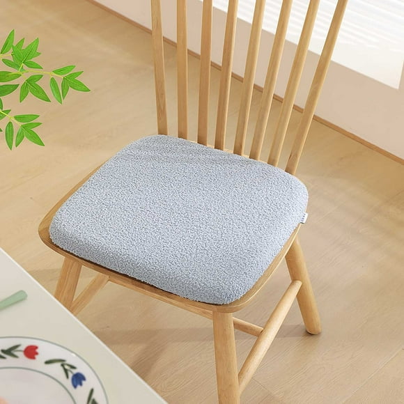 Cojines para silla, cojín de espuma para asiento, cojín para silla de oficina, cojín grueso para silla de aula para estudiantes, cojín de algodón con memoria