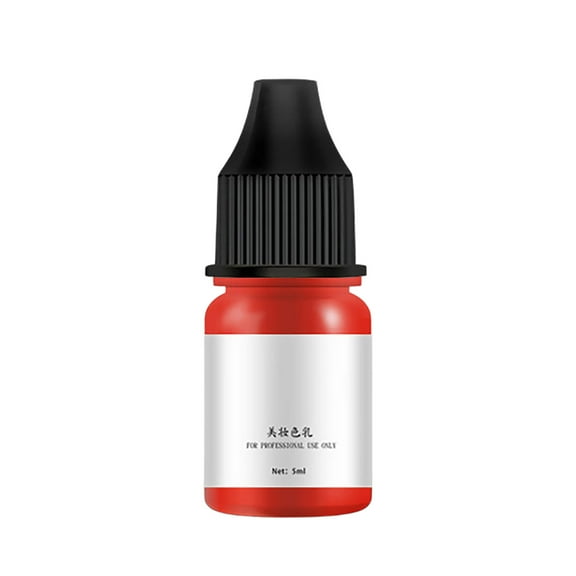 Liquid Lip Pigment, Lip Tattoo Ink, Long-Lasting Waterproof Lip Color for Professional Use, Fine Pigment Molecules, Easy Application, Natural Finish, Suitable for Various Skin Tones and Makeup Styles