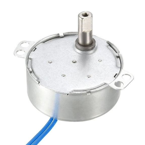 Uxcell 50-60Hz 100-127 VAC CCW 4W (5-6RPM) Synchronous Synchron Motor