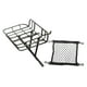 thumbnail image 1 of Portaequipajes delantero para bicicleta, de aleación de aluminio, fácil de instalar, cesta portabicicletas grande Versión corta negra, 1 of 9