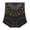 Black, variant on Womens High Waist Shapewear Briefs Butterfly Print Seamless Lifting Panties Scalloped Underwear