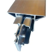 Heavy Duty 5" Wide Top Aluminum E-Track Decking/Shoring Beam - Extrusion Made in USA