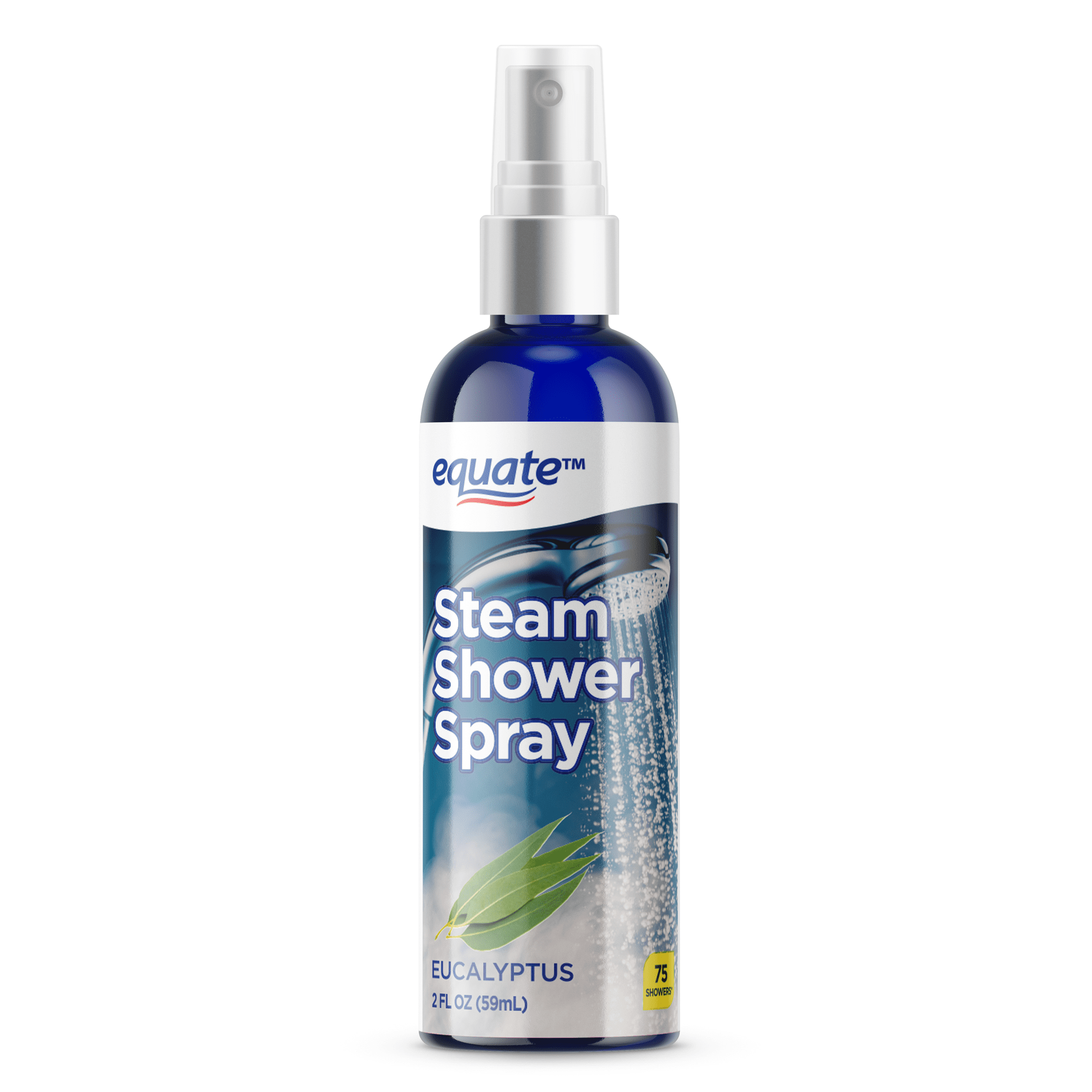 Equate Steam Shower Vapor Liquid Spray for Sinus Decongestant, Eucalyptus, 2 fl oz