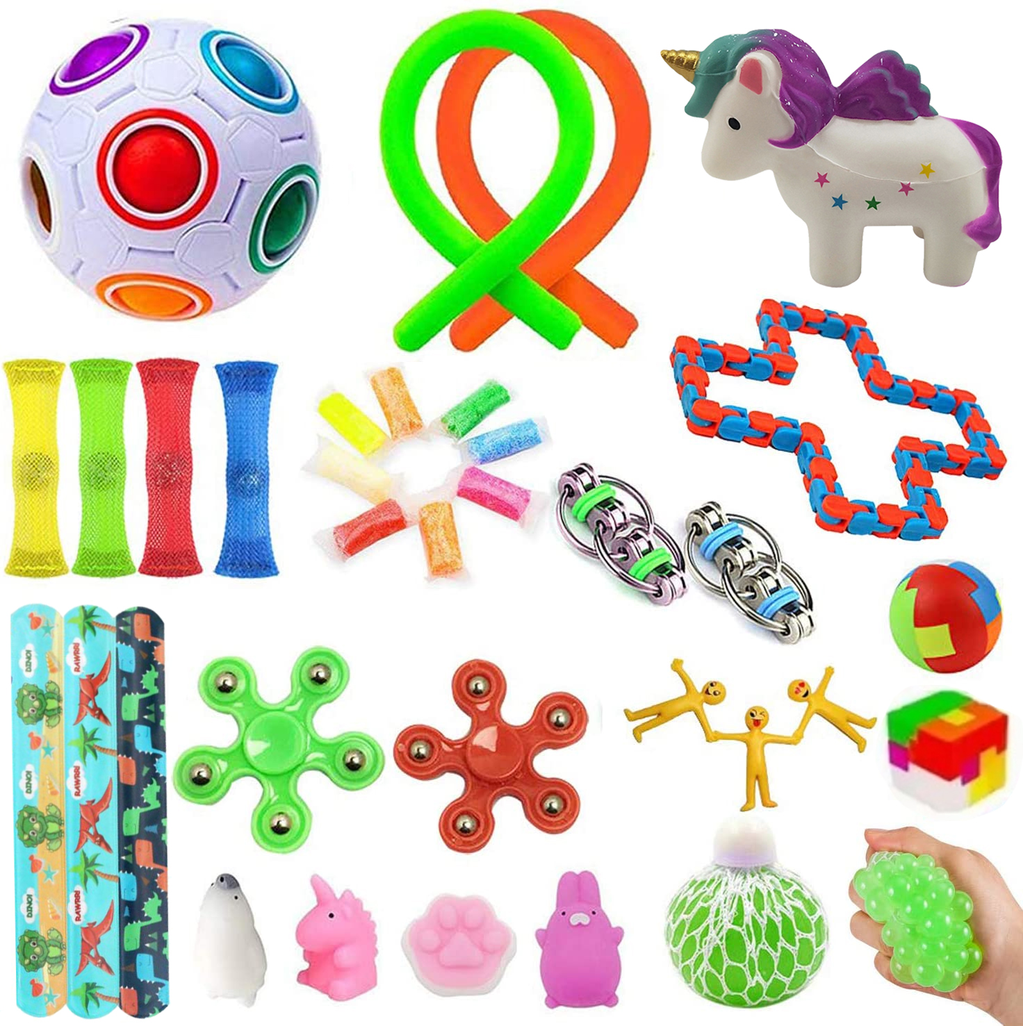 32PCS Fidget Pack Fidget Toy Set Bundle Figetget Toys Set, Stress