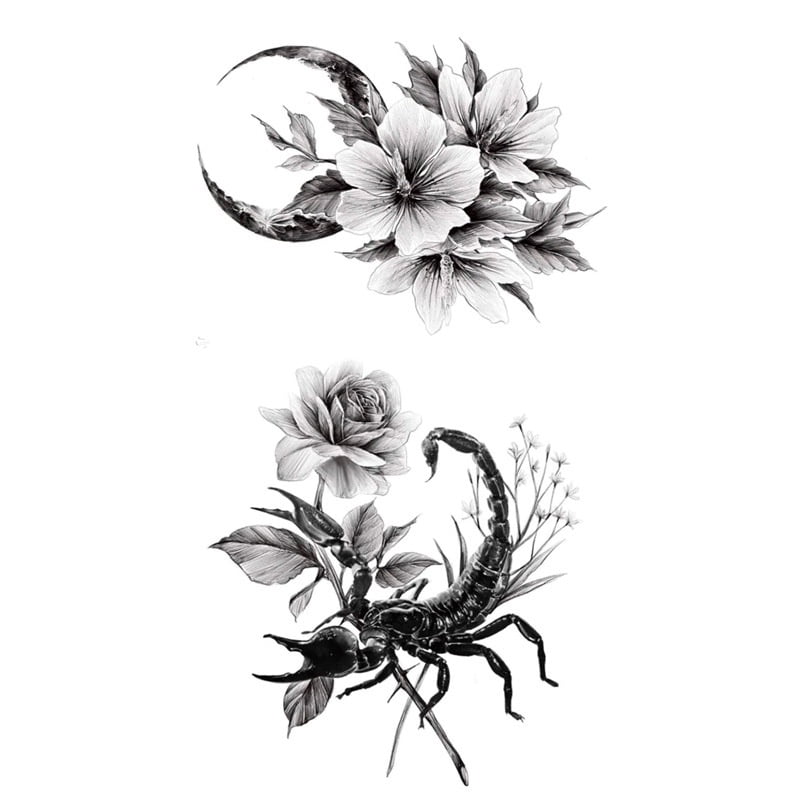 Details more than 70 floral temporary tattoos best in.cdgdbentre