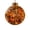 Deer, variant on Thanksgiving Ornaments Balls, 3.15" Vivid 3D Animal Fall Decoration, Wildlife Wonders Collection Crystal Ornament, Autumn Retro Maple Leaf Round Balls for Tree Home Decor