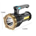 thumbnail image 5 of Linterna de camping LED COB Reflector 1200mAh / 180LM IPX4 Reflector Power Display Iluminación exterior JShteea El nuevo, 5 of 5