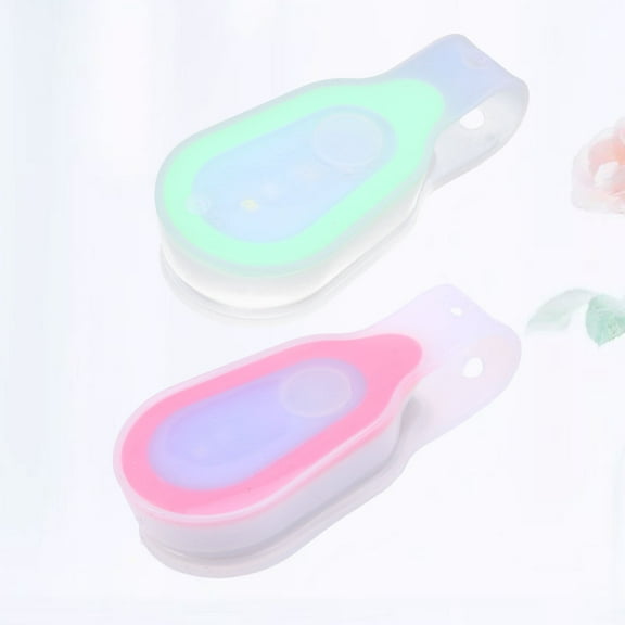 NICEXMAS 2Pcs Outdoor LED Running Light with Magnetic Clip in Assorted Colors