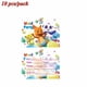 thumbnail image 1 of Juego de vajilla de decoración para fiesta de cumpleaños con tema de fiesta con palabras, plato y vaso de papel con animales de dibujos animados, suministros para fiesta de bienvenida para el futuro b, 1 of 4