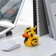 thumbnail image 3 of Dragon Duck Gothic Duck Statue, Hand-Painted Cool Resin Dragon Duck Figure Yellow Dragon Duck Garden Statue Decoration, 8cm, 3 of 5