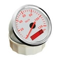 thumbnail image 3 of Pulse Signal 85mm Universal 120km/h 200km/h Waterproof Speedometer Odometer Gauge Meter For Car Truck Boat With Red Backlight ,Universal Compatibility, 3 of 6
