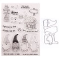 thumbnail image 4 of 1 Juego de troqueles y sellos de corte DIY de Navidad, máquina cortadora de álbumes de recortes, plantillas, plantilla de estampado, regalos, 4 of 8