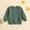 Green, variant on LIUYUNNN Infant Boys Sweatshirt Long Sleeve Kids Pullover Blue Sweatshirt Crewneck Pullover Tops Fall Winter Clothes Girls 6-12 Months Clothes Boys Girls Fall Outfits
