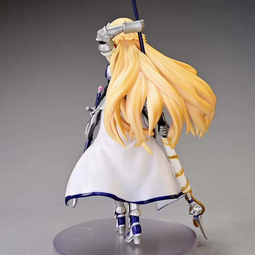 New Fate/stay night FGO Joan of Arc (Standing Ver) Character Anime Model Statue Action Figures Desktop Ornament Popular Decorations Fan Souvenirs Creative Gift Collectable
