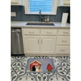 thumbnail image 3 of Dog House Papillon Sable White Machine Washable Memory Foam Mat, 3 of 4
