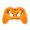Color:Orange, variant on Silicone Cover for SCUF VALOR PRO Game Controller Protector Case Shell Housing Dustproof Scratch Resistant Skin Cover