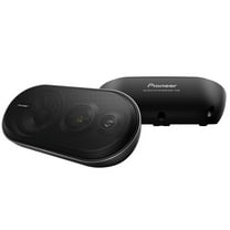 Pioneer TS-X210 4-5/8-In. x 12-1/2-In. x 6-In. 100-Watt 3-Way Surface-Mount Bass Reflex Speakers Black, Max Power 2 Pack, TS-X210