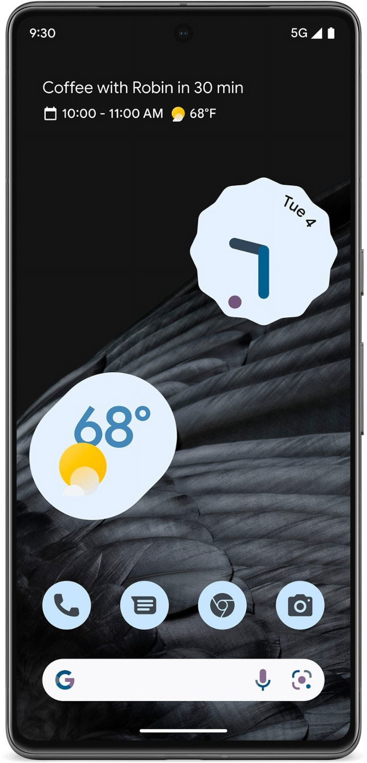 Restored Google Pixel 7 Pro 256GB Unlocked Obsidian / Black GA03456-US (Refurbished)