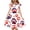 Multicolor, variant on Iyufng Girls Dresses Independence Day Printed Dresses