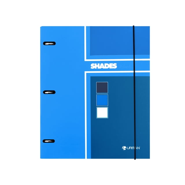 Carpeta Profesional Pasta Dura Shades Azul Raya 120hojas