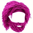 thumbnail image 1 of Linnome Handmade Knitted Wig Hat Winter Warm Headwear For Cold Weather Protection And Daily Style, 1 of 1