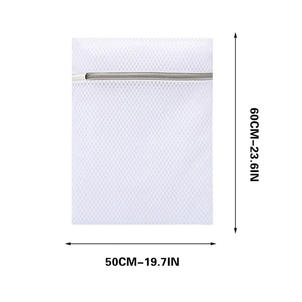 Bolsa de lavandería de malla de panal para prendas delicadas, bolsa de lavado resistente con cremallera para sujetadores, ropa interior, calcetines, suéteres, protector de red para lavadora,