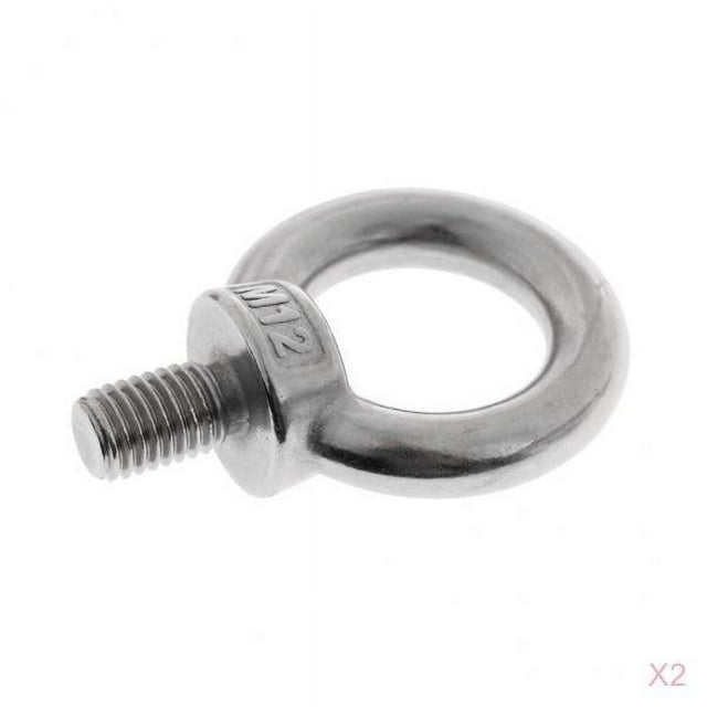 Perno de hombro de resistencia DIN580 Perno de elevación de marino x20mm (paquete de 2 piezas)