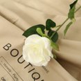 thumbnail image 2 of Langgg Artificial Rose Flannel Artificial Flowers Real-like Wedding Home Decor, 2 of 5