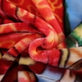 thumbnail image 4 of MERRY HOME King Size Fleece Blanket For Bed, A & B Patterns Soft Warm Floral Blanket, Microfiber Plush Middle Weight Bed Blanket For All Season, Red Background Rose/Virgin Mary, 5.7LB, 83"x91", 4 of 8